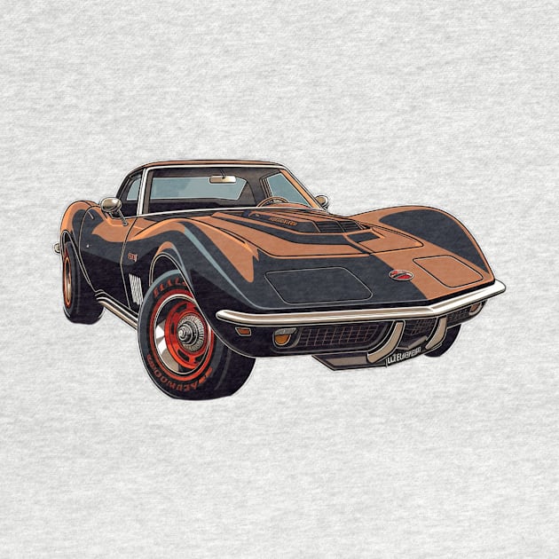 Chevy C3 Corvette Stingray by Cryptid